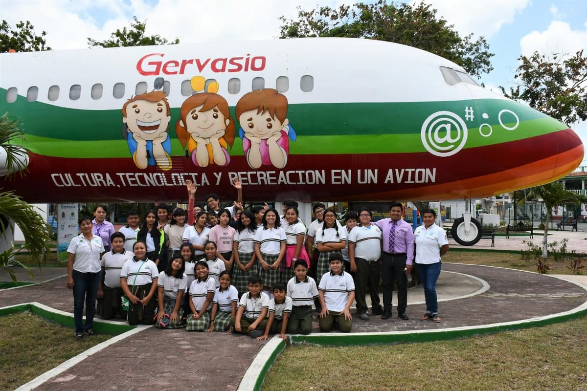 BiblioAvión Gervasio; un lugar para la educación ambiental