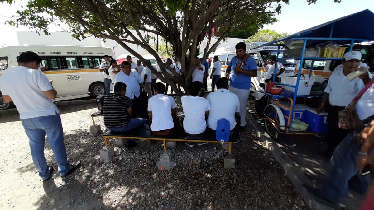 Caos en Chetumal por paro de 25 rutas de transporte