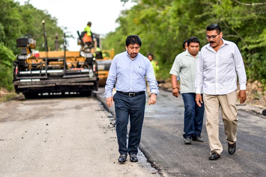 Inicia repavimentación de la carretera Cobá-Chanchén I en Tulum