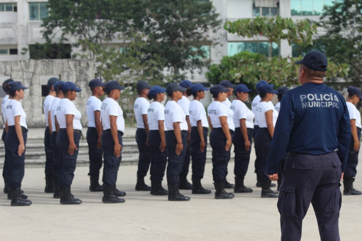 Más de 200 cadetes reciben capacitación para ser policías de Solidaridad