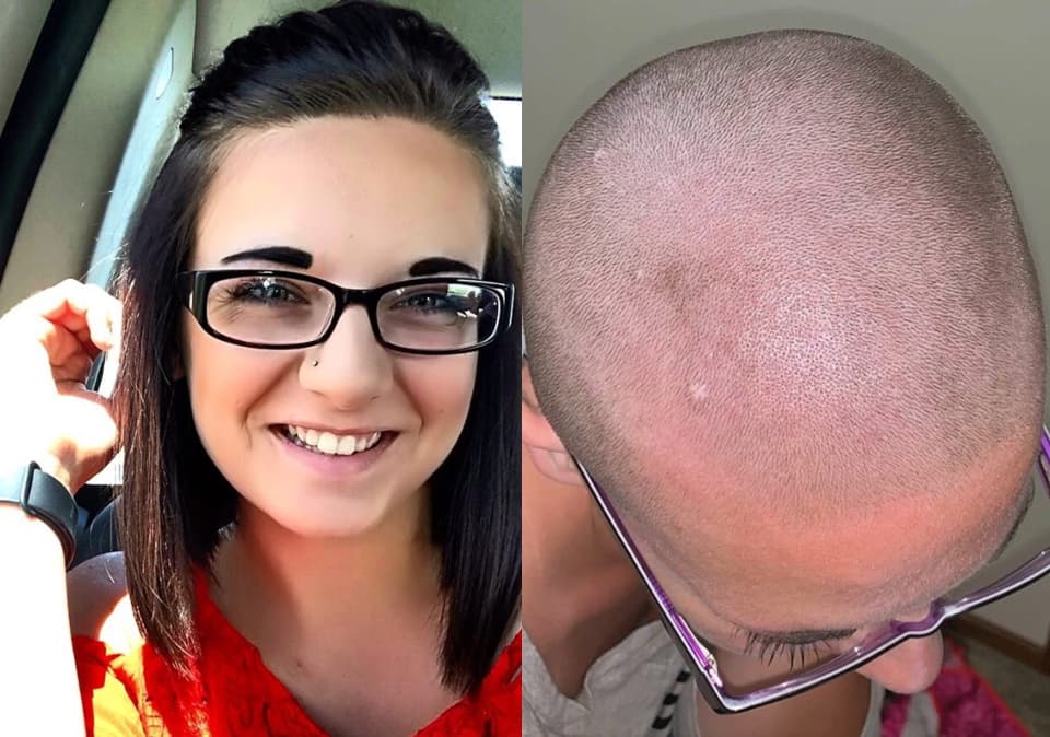 Alteran shampoo y mujer se queda pelona