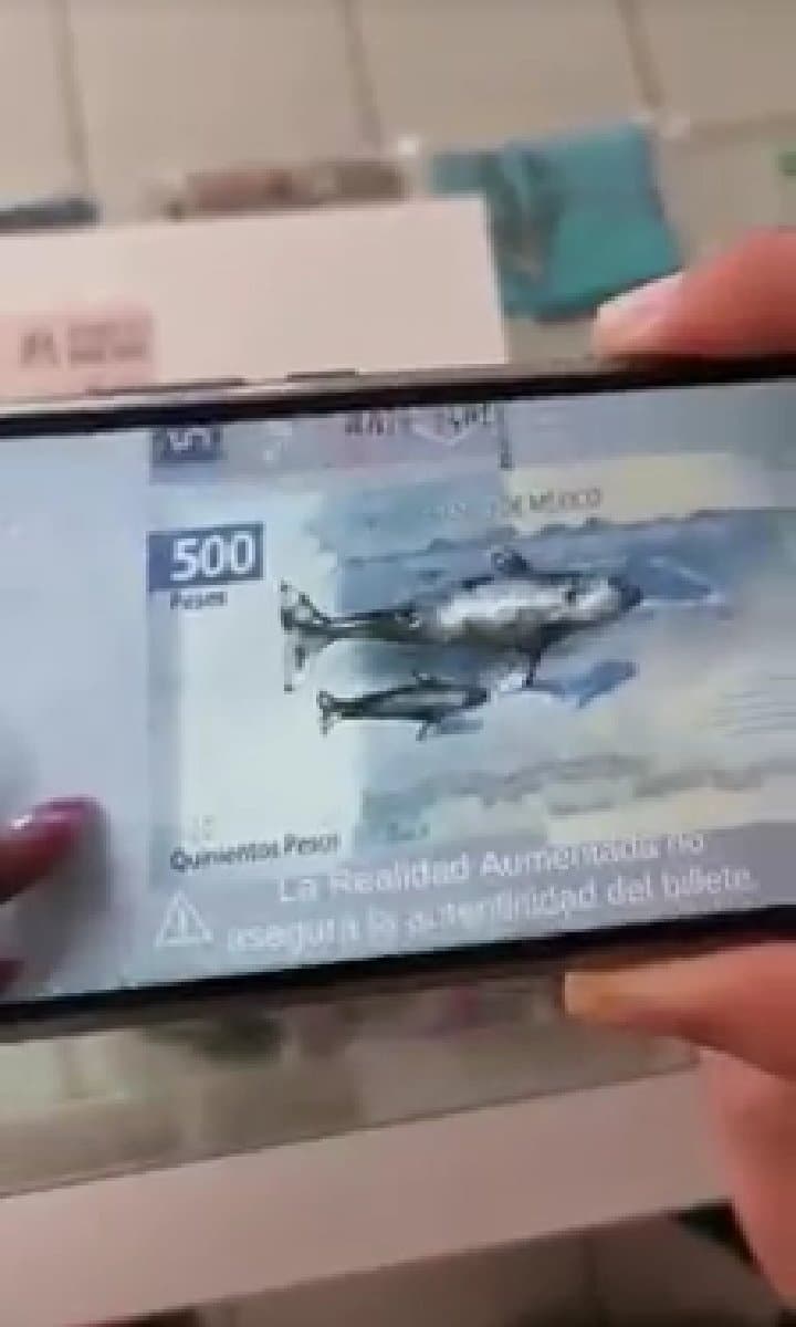 App de realidad aumentada de Banxico NO SIRVE