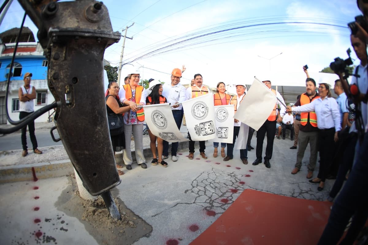 Se invierten más de 400 millones de pesos en obras públicas en Solidaridad