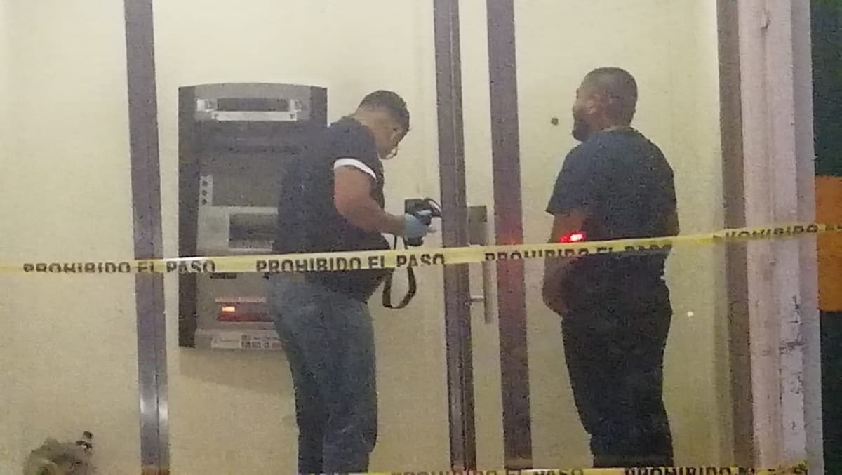 Saquean cajero automático en Cozumel