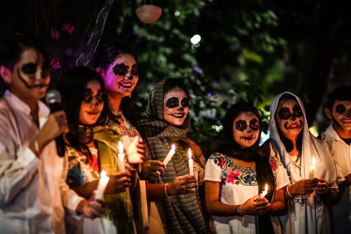 Conmemora festividades por el Día de Muertos en Cozumel