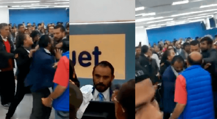 (Video) Surge #LordInterjet; empleado de la aerolínea golpea a usuario