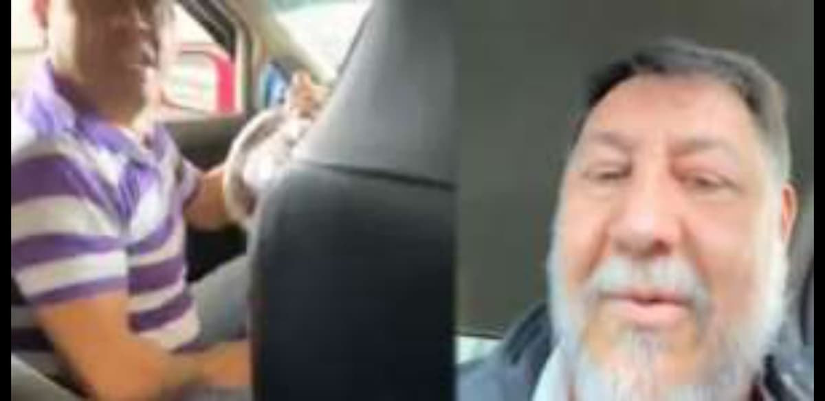 Fernández Noroña acusa a taxista de intentar “robarle” con una tarifa alta