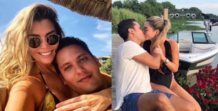 Ex novia de Borge se convierte en mamá