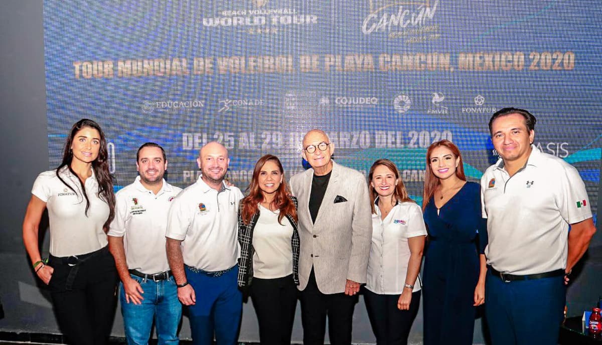 Cancún será sede del Tour Mundial de Violeibol de playa