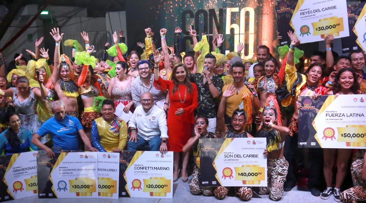 Concluye con éxito Carnaval de Cancún 2020