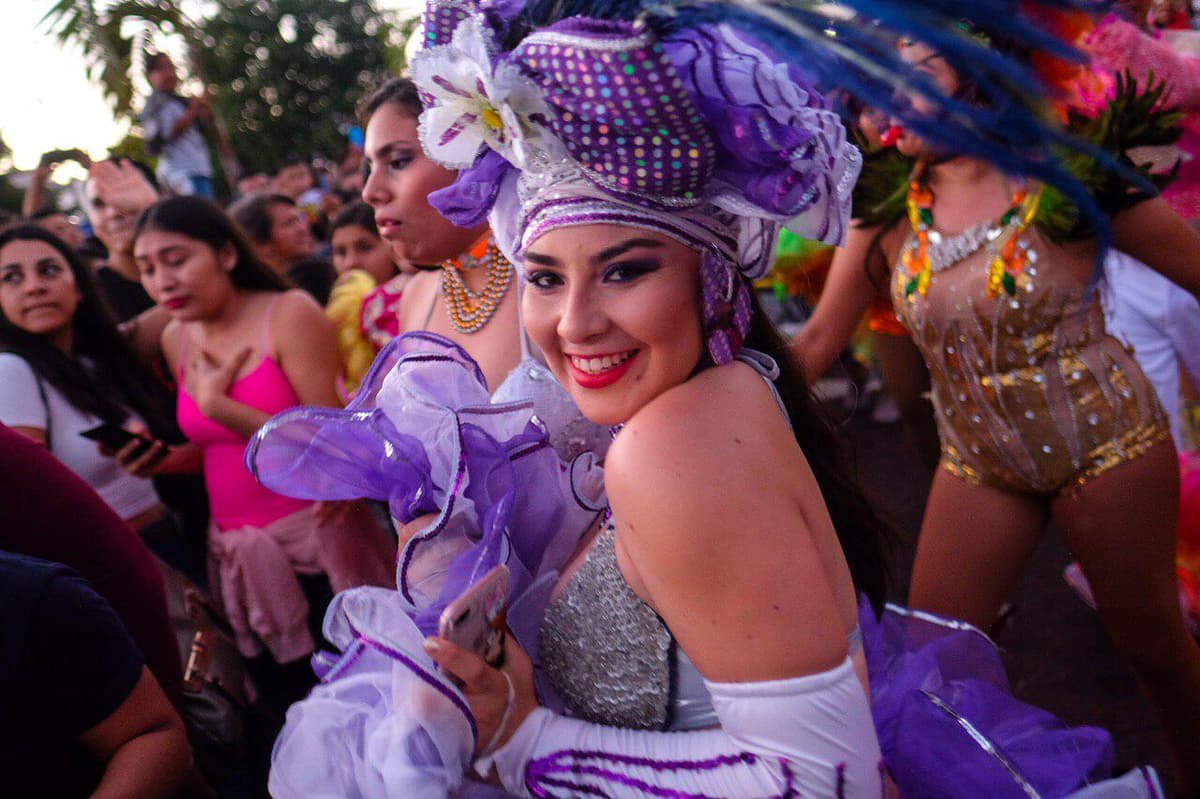 Carnaval de Cancún cumple con éxito su tercer día