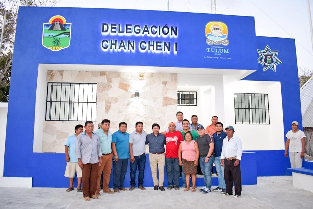 Víctor Mas Tah revisa avances en la zona maya de Chanchén