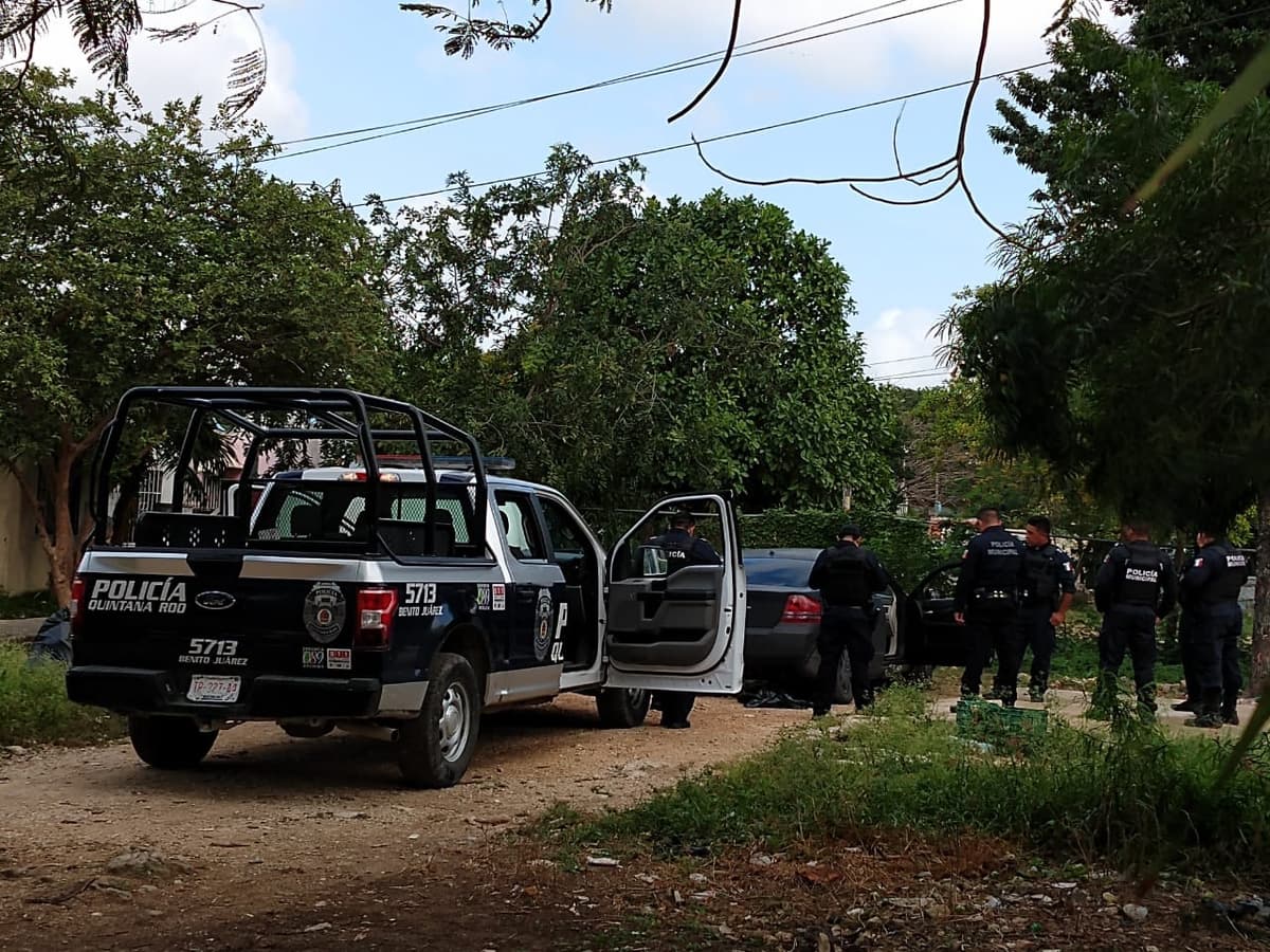 Se registra intensa balacera en fraccionamiento de Cancún