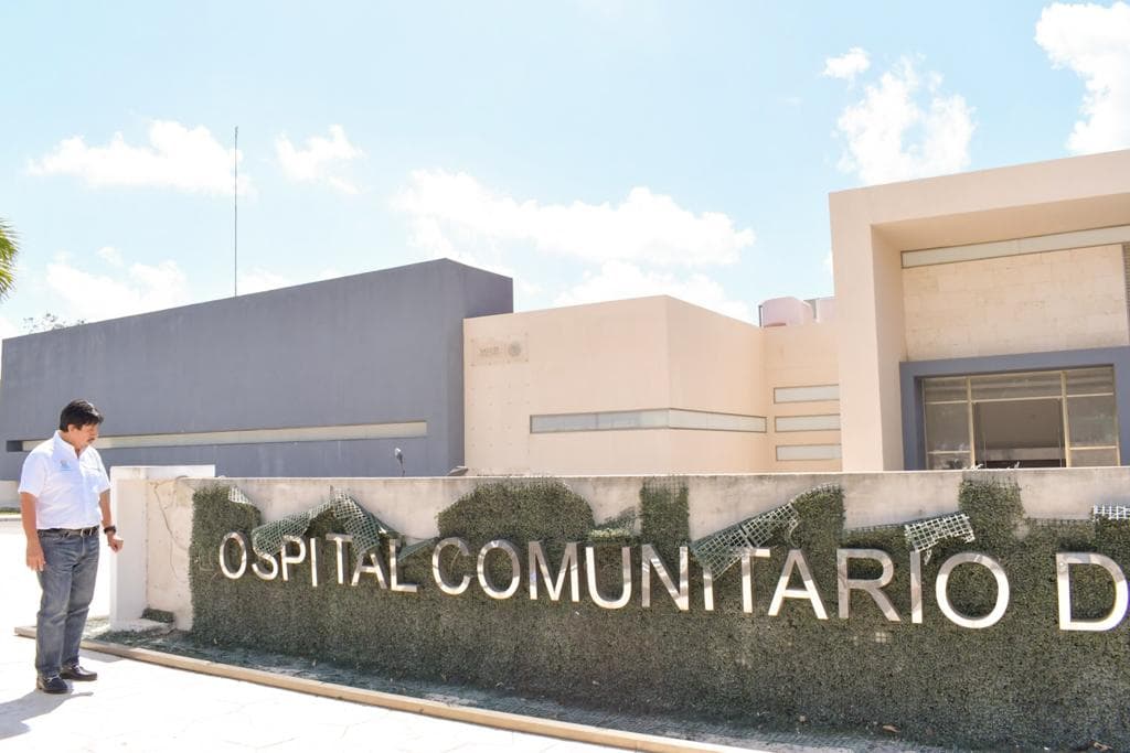 Rehabilitan Hospital Comunitario de Tulum, para atender posibles casos de Covid-19