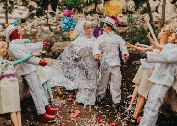 Galería: Barbie celebra boda yucateca con Action Man oficiada por Thanos
