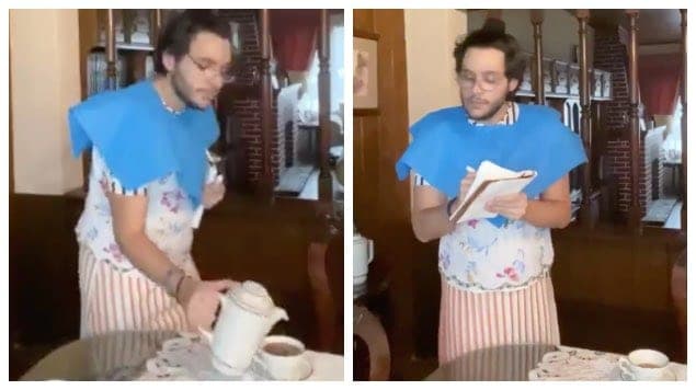 Video: Comediante Paco de Miguel imita a meseras del Sanborns y se vuelve tendencia