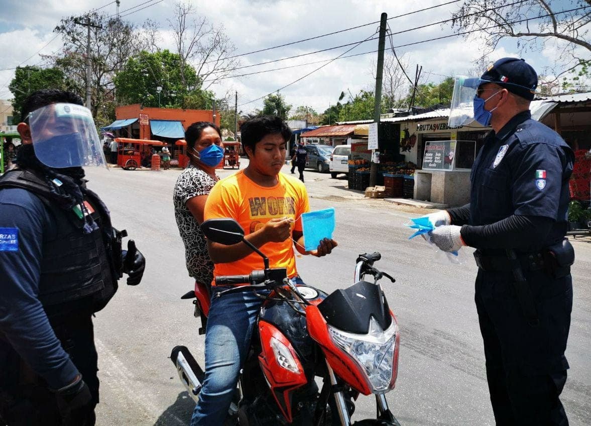 Redobla Puerto Morelos medidas de prevención a Covid-19 por aumento de casos en Q. Roo