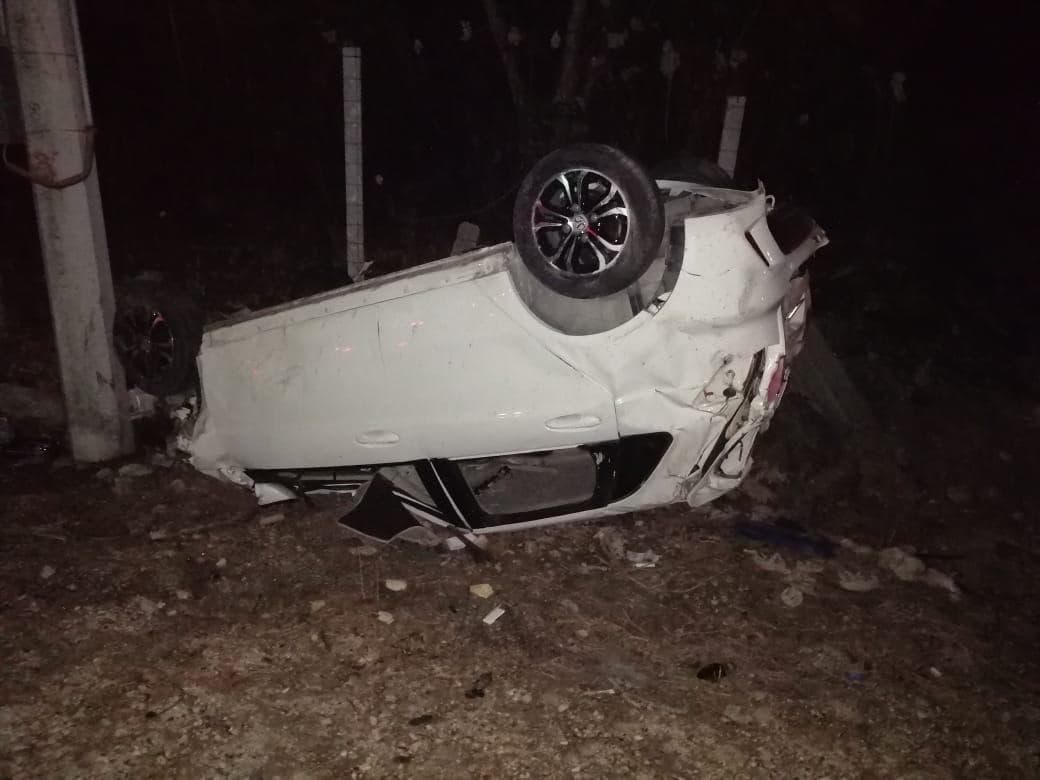 Par de borrachos embistió a una pareja y provoca mortal accidente