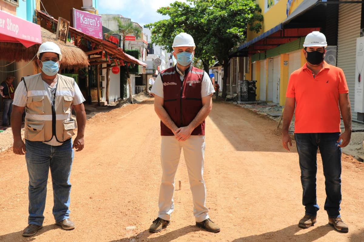 Avanzan a buen ritmo obras en la Quinta Avenida: Laura Beristain