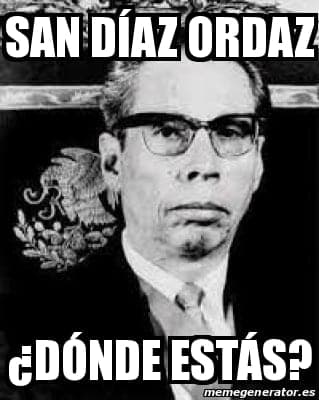 Se viraliza el meme: San Díaz Ordaz, ¿dónde estás?, tras agresiones de anarquistas