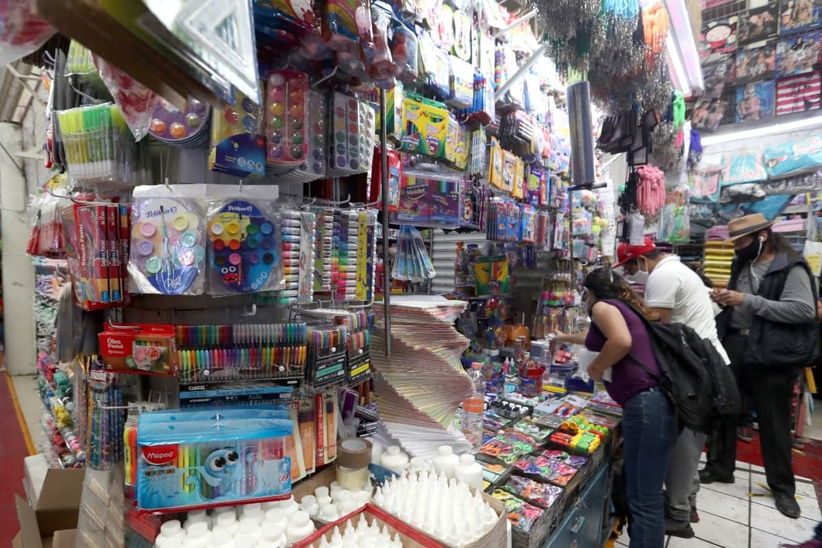 Hasta 90% bajaron las ventas de útiles escolares debido a la pandemia