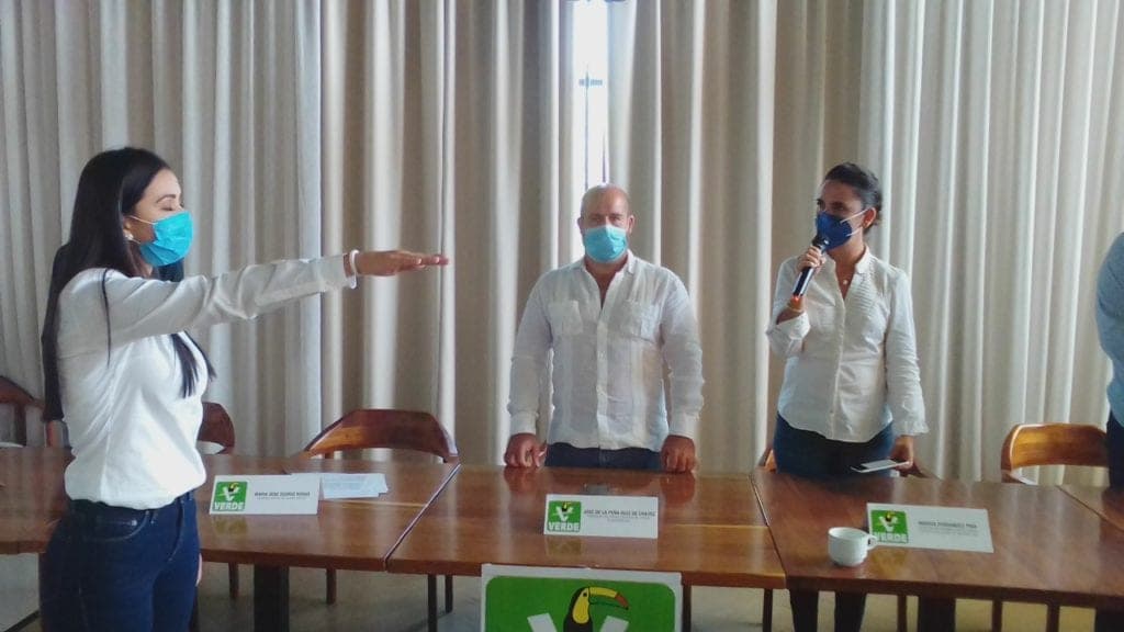 Toma protesta María José Osorio Rosas como delegada del PVEM