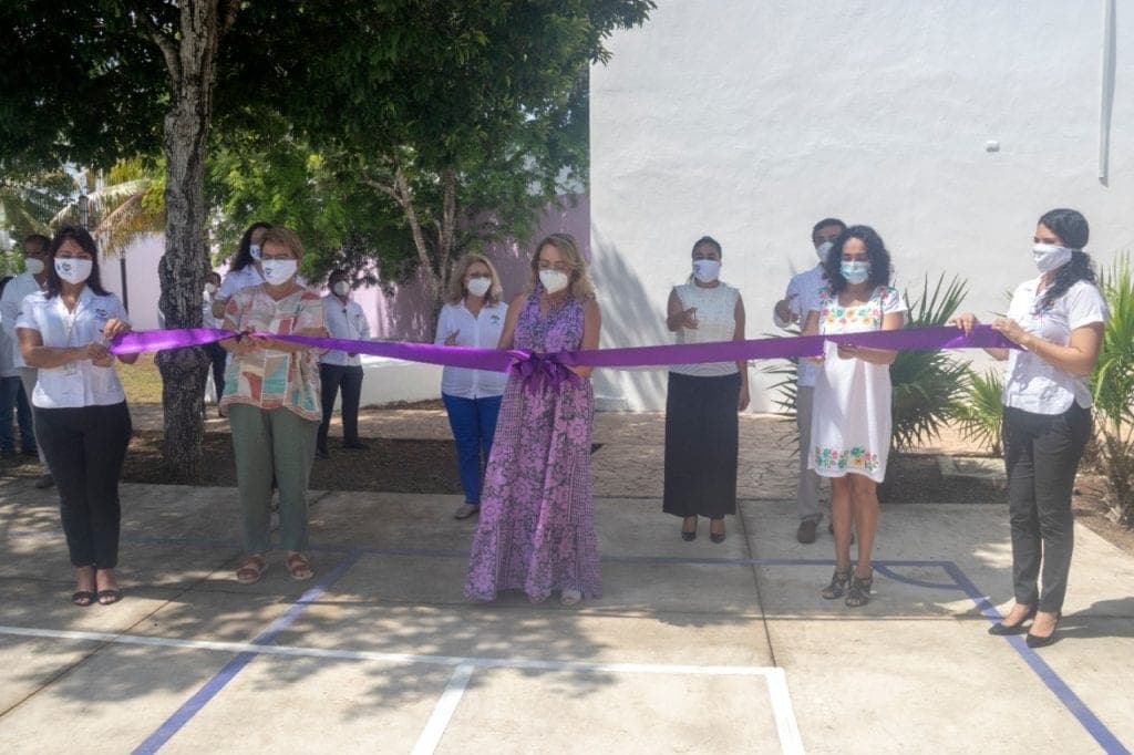 Inauguran en Solidaridad "Puerta Violeta", lugar para brindar protección a las mujeres