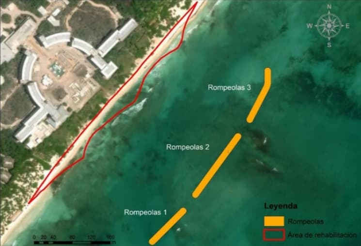 Hotel Único 20°87° ante problemas de erosión, presenta proyecto de rehabilitación
