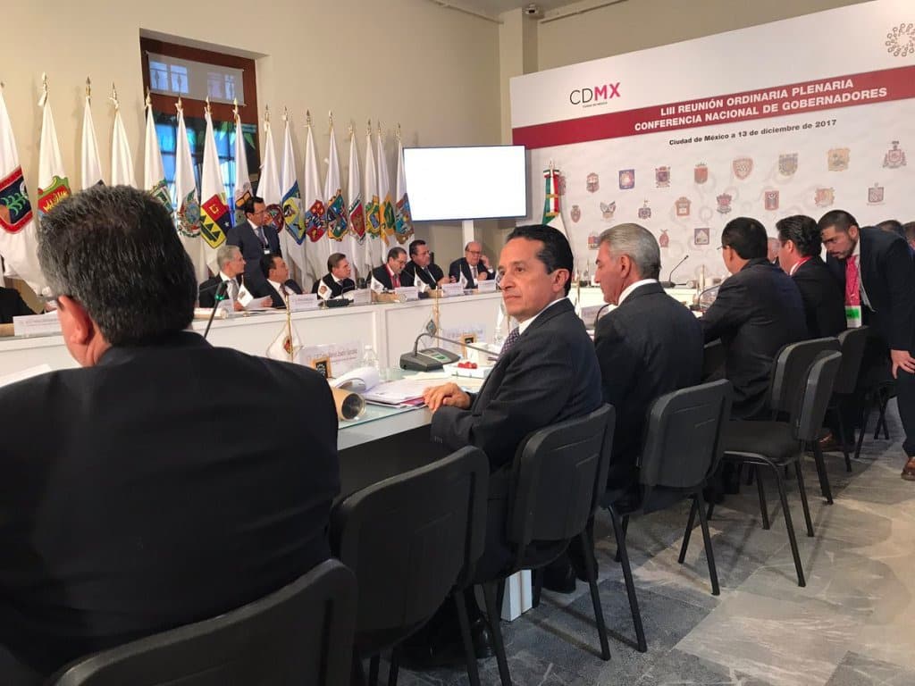 Carlos Joaquín respeta el federalismo y no saldrá de la Conago: Orvañanos