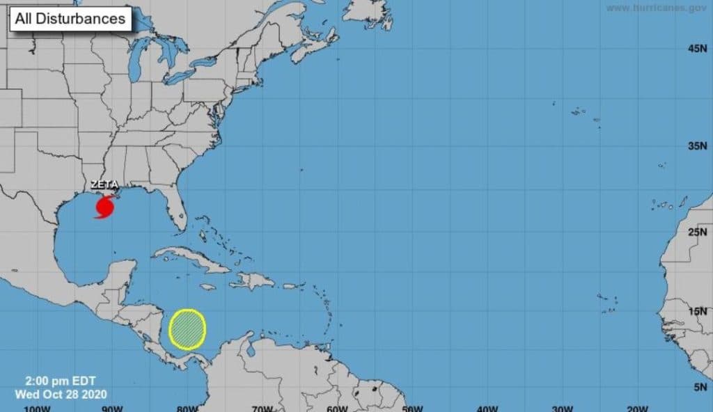 ¡Uno más! Sistema de baja presión en el Caribe podría evolucionar en próximos días