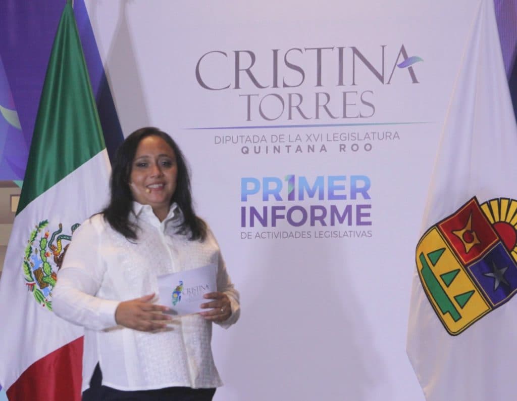 Con experiencia y trabajo en equipo saldrá adelante Quintana Roo: Cristina Torres
