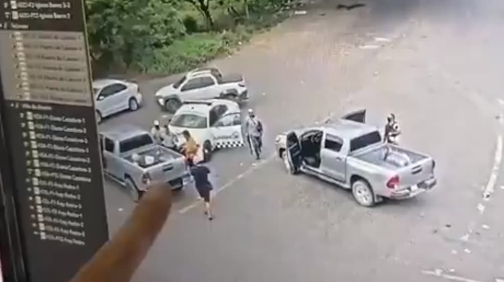 Video: Grupo armado"levanta" a subinspector de la Guardia Nacional