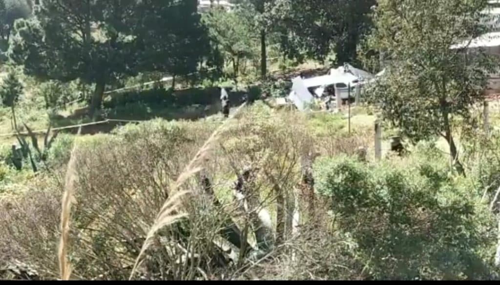 Video: Investigan desplome de avioneta con droga, el segundo en menos de un mes