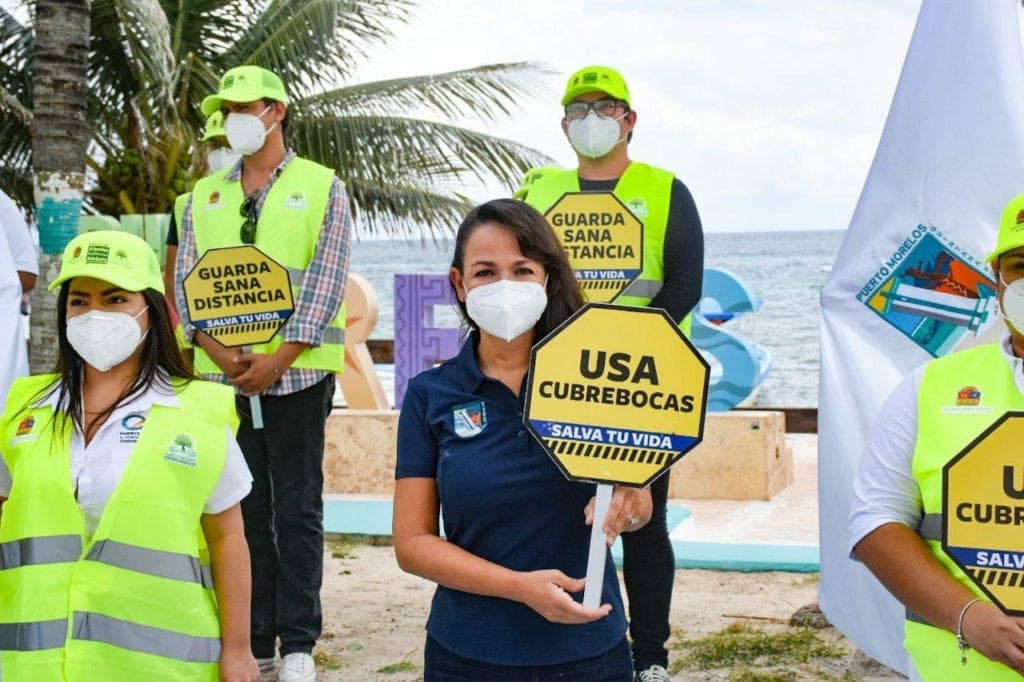 Gobierno de Puerto Morelos pide no bajar la guardia ante el Covid-19