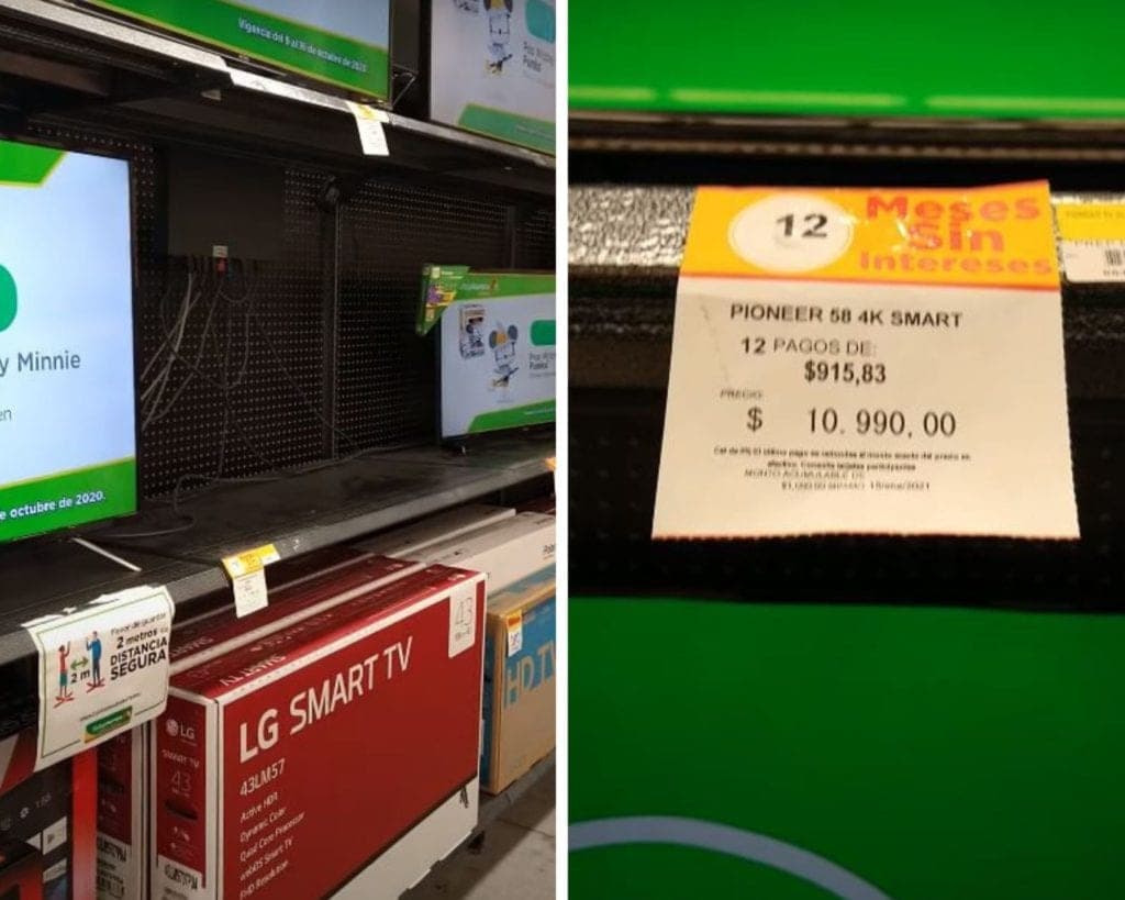 Otro error de El Buen Fin, ofertan pantalla en '10 pesos' y se niegan a venderla
