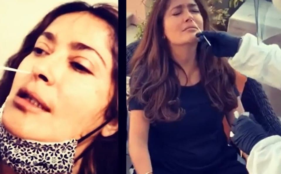 'Ya estoy harta': Salma Hayek tras someterse a varias pruebas COVID-19
