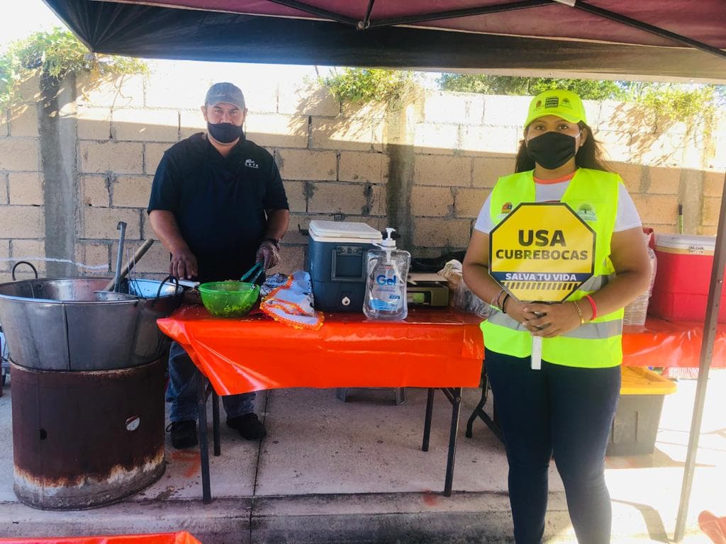 Tianguis de Puerto Morelos aplican los protocolos sanitarios por Covid-19