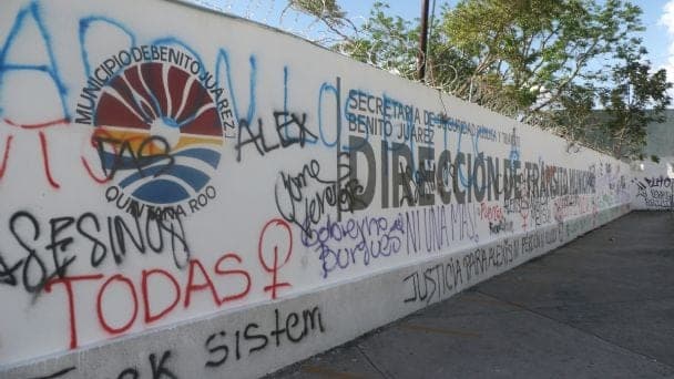 Aún incontables los daños a la Dirección de Tránsito en Cancún