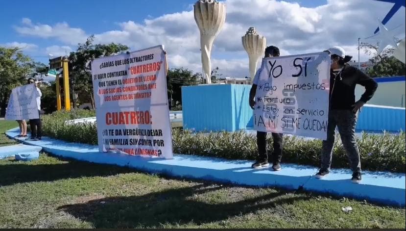 Exigen operadores de Uber alto a la ‘cacería’ de Tránsito en Cancún