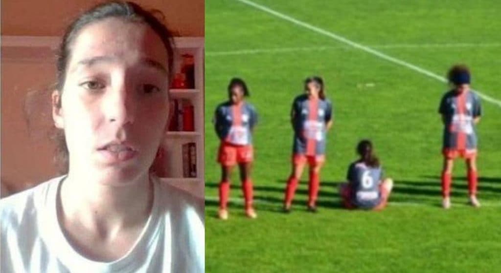 Video: Amenazan de muerte a jugadora que se negó a homenajear a Maradona
