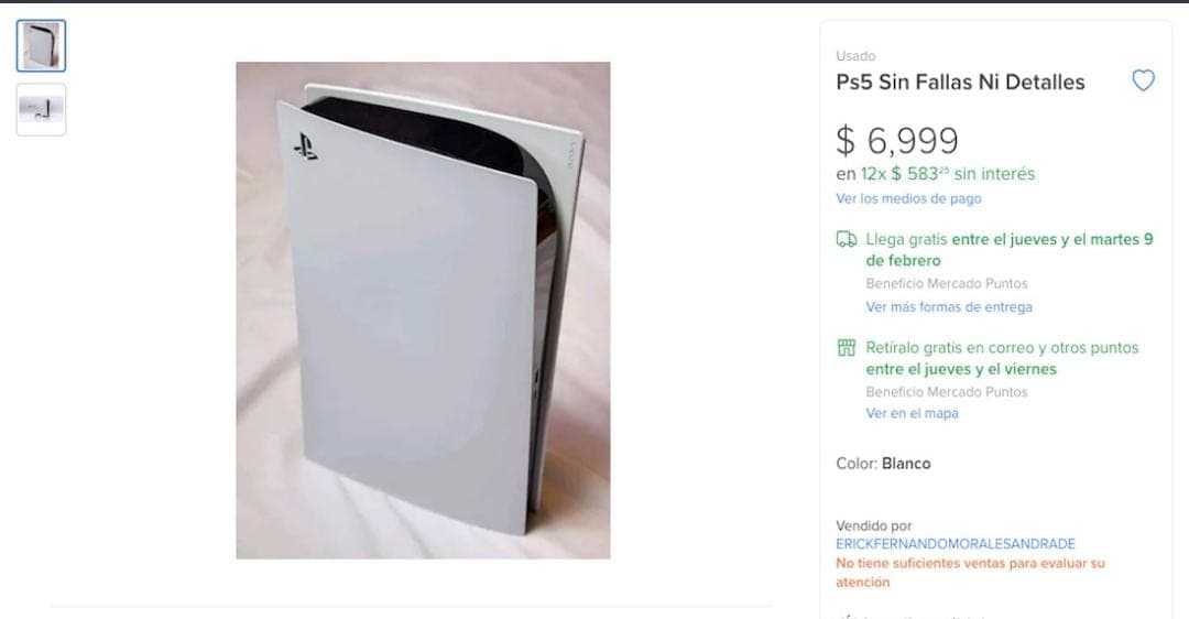 Vende hoja con info del Play Station 5 en 7 mil pesos; le llueven ofertas