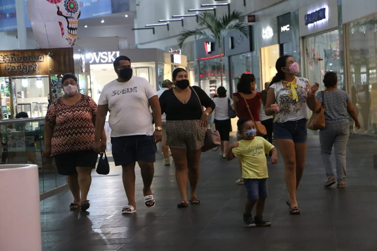 Preocupa que en plazas comerciales no se acaten los protocolos sanitarios