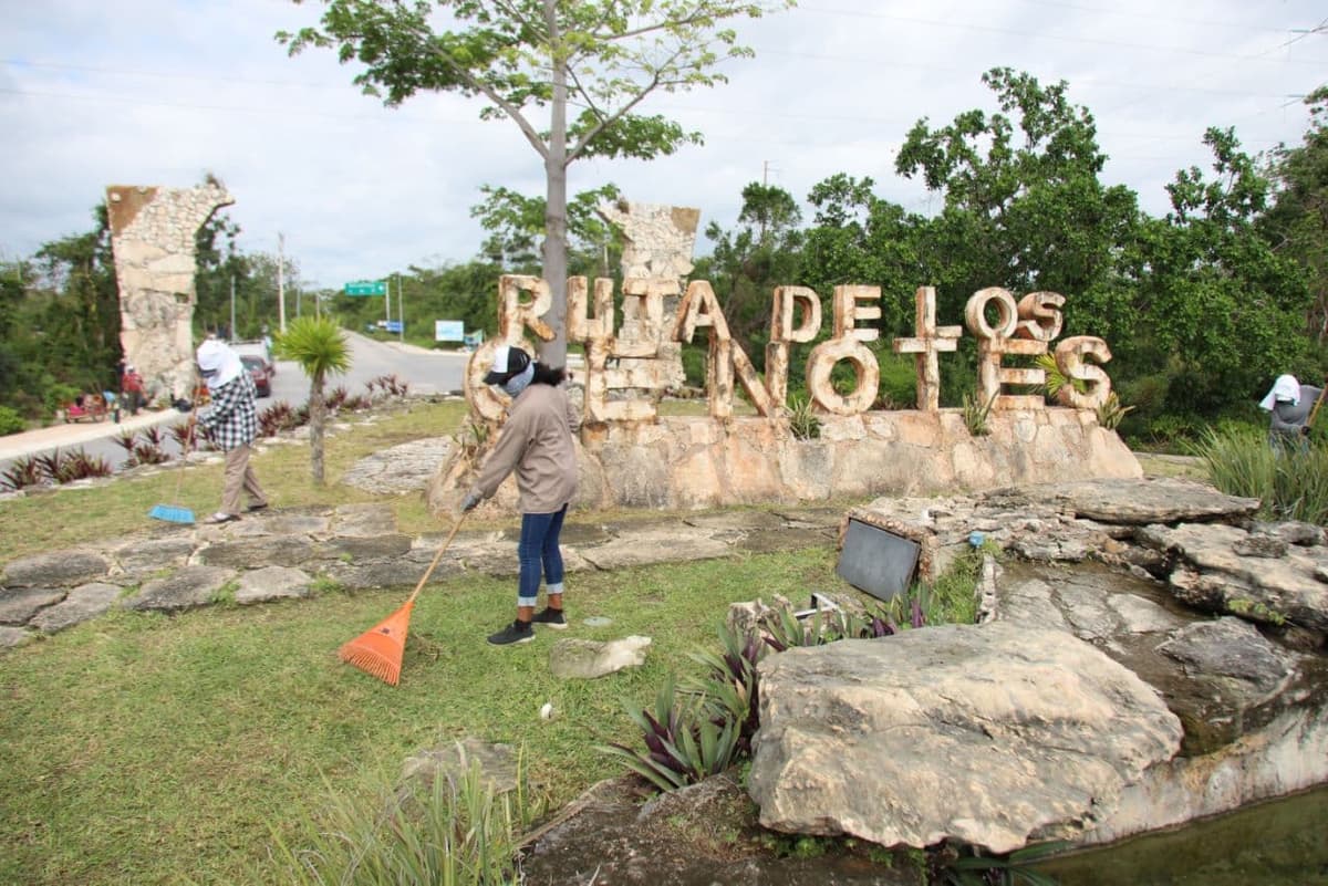 Fortalecen imagen de Puerto Morelos con mejoras en los servicios públicos
