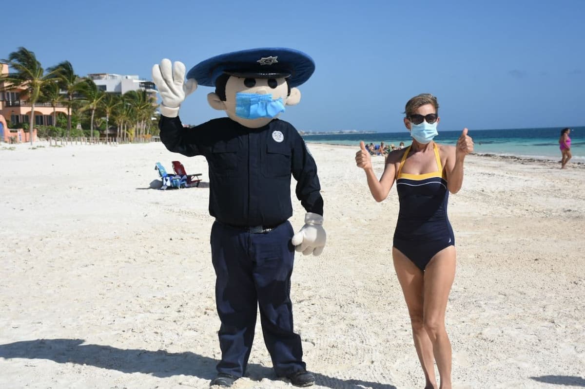 Aumentan en Puerto Morelos frentes contra la pandemia ante llegada del semáforo naranja