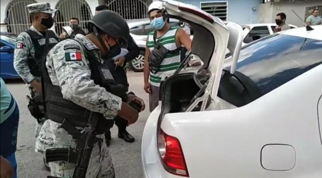 Interviene la Guardia Nacional en pleito entre funcionarios de Felipe Carrillo Puerto