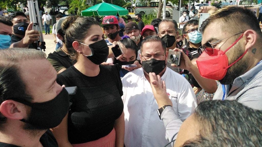 Atiende Cancún a manifestantes y aclara no hay pagos pendientes con 'Inteligencia México'