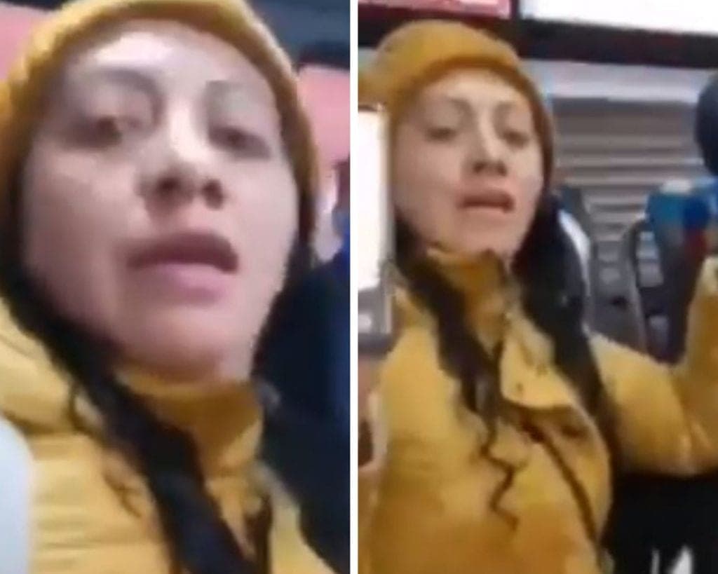 Video: Mujer no usa mascarilla en transporte público y la bautizan como 'LadyCubrebocasMetepec'