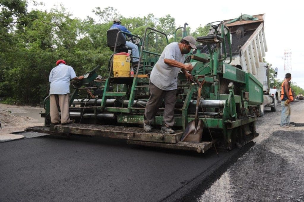 Puerto Morelos inicia 2021 con múltiples obras públicas