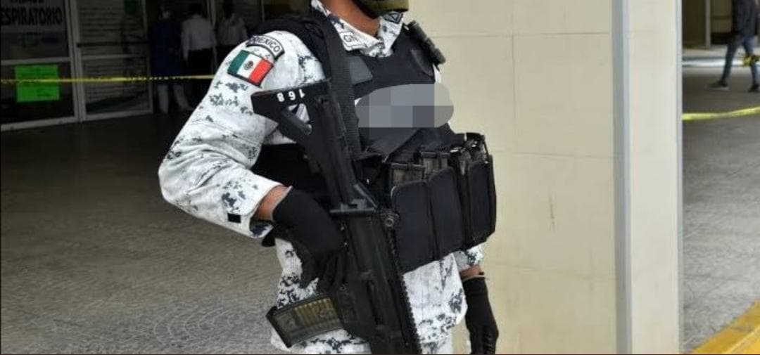 Elemento de la Guardia Nacional mata a balazos al esposo de su amante