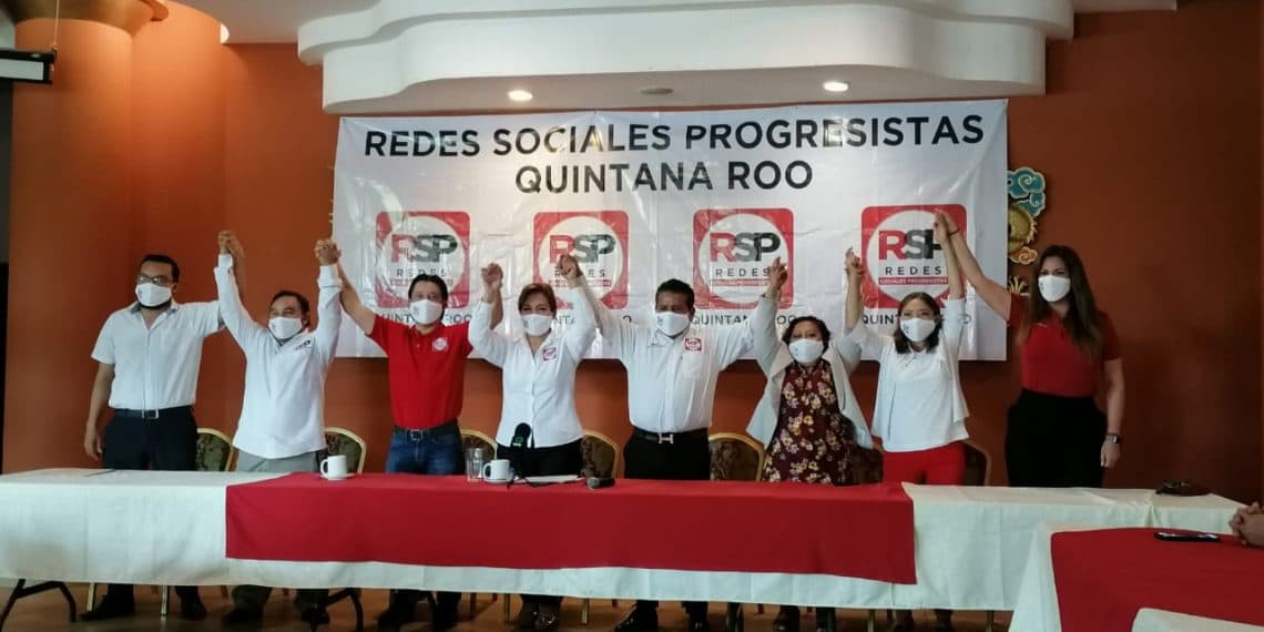 Redes Sociales Progresistas de Quintana Roo presentan a sus candidatos